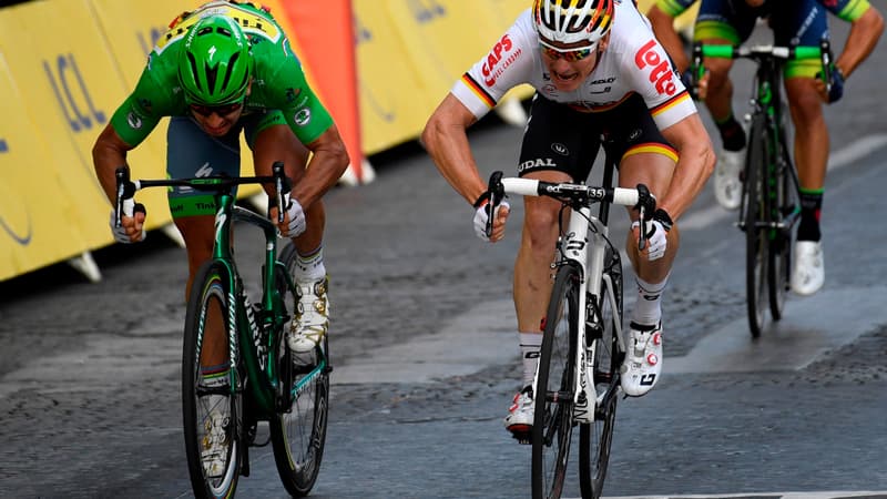 Marcel Kittel et Bryan Coquard