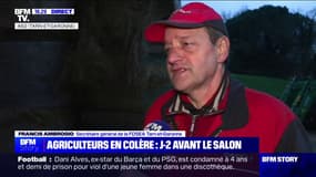 Grand débat avec les acteurs du monde agricole: "Je ne sais pas ce qu'on va en ressortir, mais pas grand chose à mon avis", estime Francis Ambrogio (FDSEA du Tarn-et-Garonne)