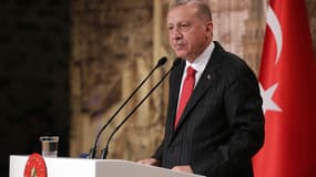 Recep Tayyip Erdogan, le 18 octobre 2019 à Istanbul.