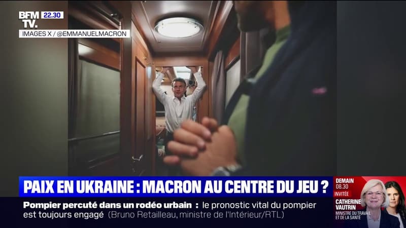 Paix en Ukraine: Emmanuel Macron est-il au centre du jeu ?
