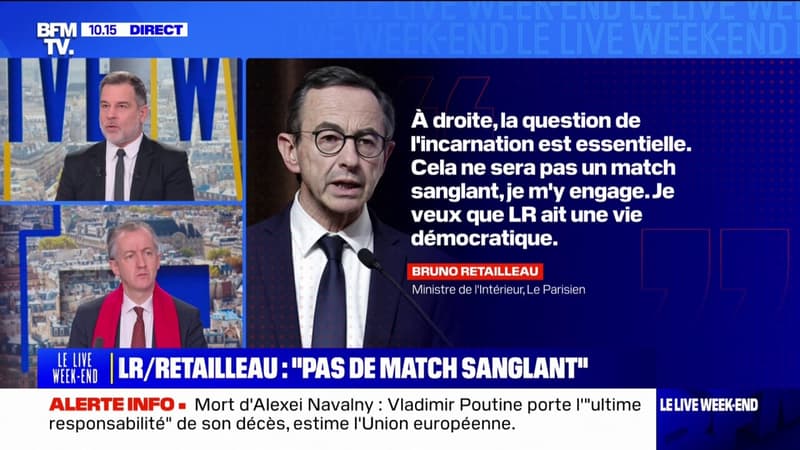 Présidence des LR: Bruno Retailleau ne veut pas de 