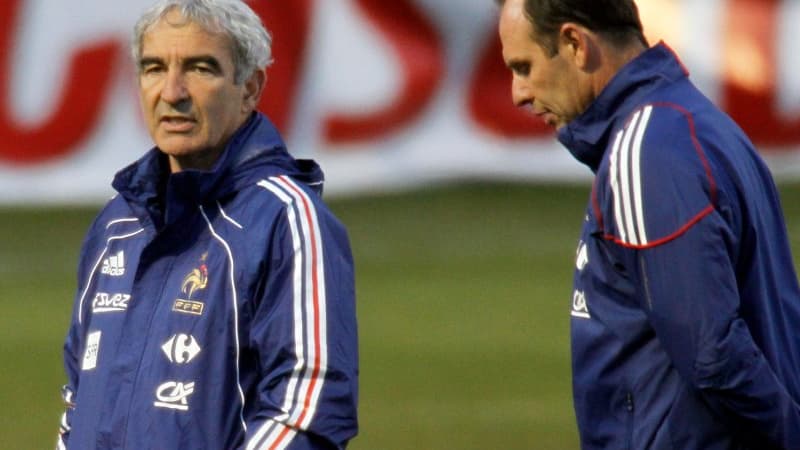 Raymond Domenech et Alain Boghossian