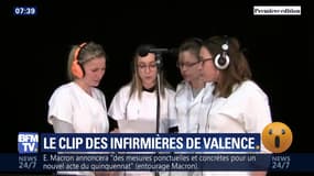 Le clip des infirmières de Valence