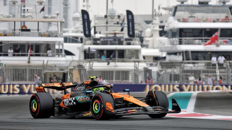 F1 (GP d'Abu Dhabi): Norris domine les premiers essais devant Verstappen, Piastri absent