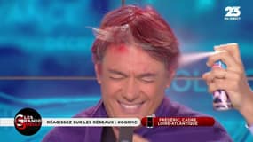 Alain Marschall honore son pari perdu : CHEVEUX TEINTS EN ROUGE ! 