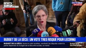 Budget de la Sécu: "À l'heure actuelle, mon vote ira sur le contre", assure Sandrine Rousseau