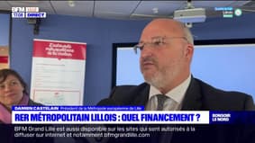 RER à la lilloise: pour Damien Castelain, président de la MEL, cette annonce "est une bonne nouvelle" mais il reste prudent notamment sur le financement