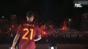 Serie A : Les images impressionnantes de la présentation de Dybala à la Roma
