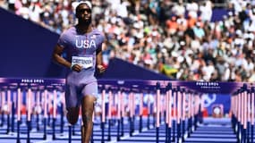 Freddie Crittenden a couru sa série du 110m haies en trottinant, le 4 août 2024