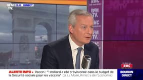 La réforme des retraites est-elle une "priorité absolue" ? La réponse de Bruno Le Maire face à Jean-Jacques Bourdin sur RMC