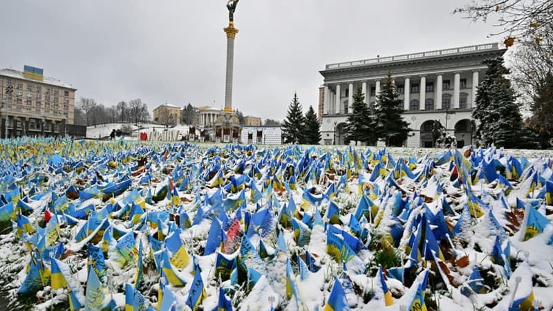 Les premières neiges arrivent à Kiev en pleine tension énergétique