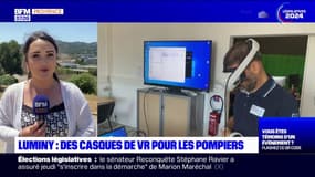 Luminy: un casque de réalité virtuelle pour la formation des pompiers