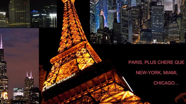 Paris supplante les villes américaines !