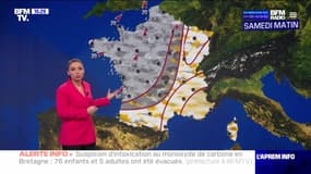 La météo pour ce samedi 9 décembre 2023