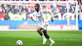 Clinton Mata avec l'OL en octobre 2023.