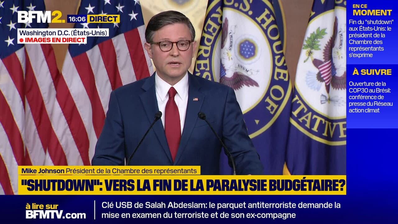 États-Unis: le président de la Chambre des représentants demande un ...