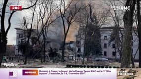 Guerre en Ukraine : un théâtre qui abritait des centaines de personnes bombardé à Marioupol