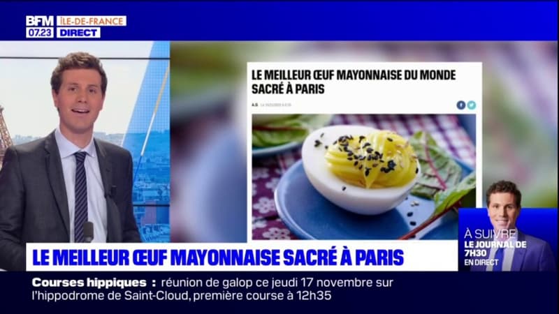 Paris: le meilleur œuf mayonnaise se trouve à la Grande Brasserie à Bastille