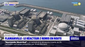 Tempête Ciaran: le réacteur 2 de la centrale de Flamaville remis en route