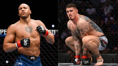 Ciryl Gane et Tom Aspinall à l'UFC
