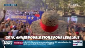 Président Magnien: 2018, année double étoile pour les Bleus