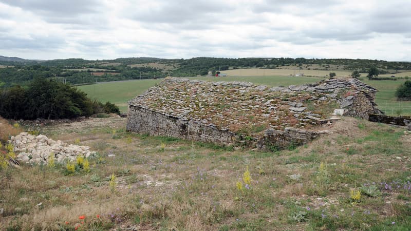 Une ancienne bergerie sur le plateau du Larzac, en 2011 (illustration)