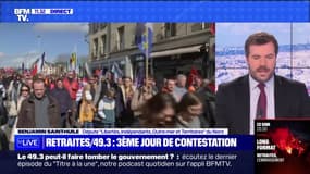 Benjamin Saint-Huile (Liot): "Cette motion de censure s'adresse directement au président de la République" 