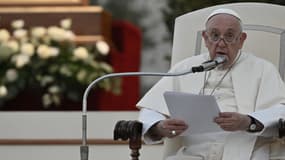 Le pape François dirige une prière au Vatican, le 30 septembre 2023.