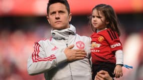 Ander Herrera avec sa fille