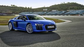 La supercar d'Audi, la R8 V10 Plus