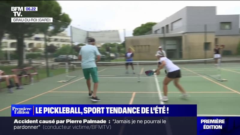 Un peu de tennis, de badminton, de ping-pong et de padel: découvrez le pickleball, le sport de l'été