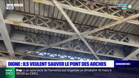 Des habitants se mobilisent pour sauver l'actuel pont des Arches à Digne-les-Bains