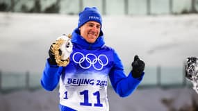 Quentin Fillon Maillet, champion olympique de l'individuel.