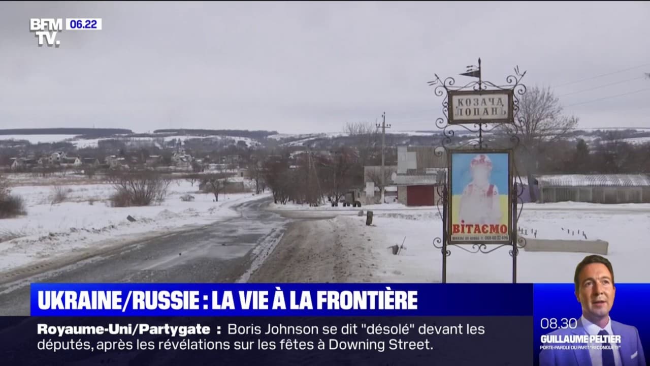 Bfmtv Au Cœur Dun Village à La Frontière Entre Lukraine Et La Russie