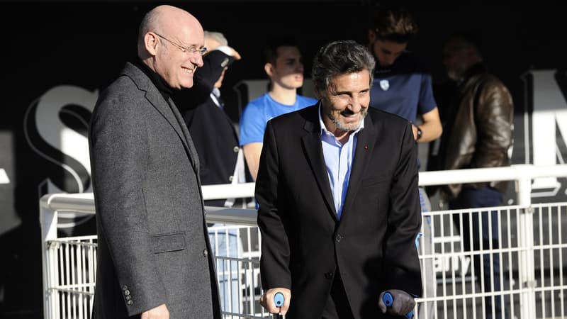 Bernard Laporte et Mohed Altrad