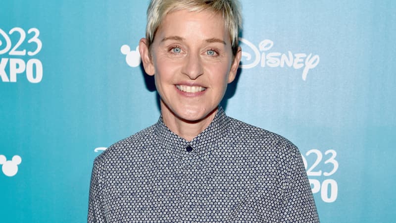 L'animatrice américaine Ellen DeGeneres.