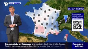 De la pluie dans le Sud et le Sud-Est, et des éclaircies sur le reste de la France, avec des températures comprises entre 12°C et 23°C... La météo de ce lundi 5 mai