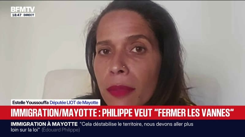 Immigration à Mayotte: "Notre département n'est pas une porte d'entrée", assure Estelle Youssouffa, députée LIOT de Mayotte