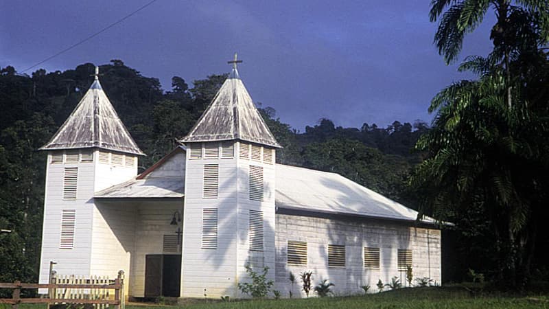 Une église en Guyane (PHOTO D'ILLUSTRATION)