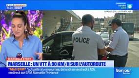 Marseille : un VTT à moteur électrique à 90 km/h sur l'autoroute