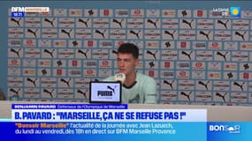 "Marseille, ça ne se refuse pas" : les premiers mots de Benjamin Pavard en conférence de presse ce jeudi
