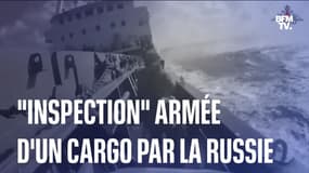 La Russie diffuse des images de "l'inspection" armée d'un cargo près de l'Ukraine