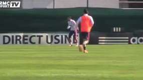 Et pendant ce temps-là, Valbuena retrouve Fekir à l’entraînement