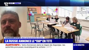 Référendums en territoires ukrainiens occupés: "Malheureusement, il y a des collabos chez nous qui ont trahi l'Ukraine", regrette le maire de Sievierodonetsk