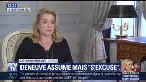 "Nous défendons une liberté d’importuner" : Catherine Deneuve assume mais s'excuse