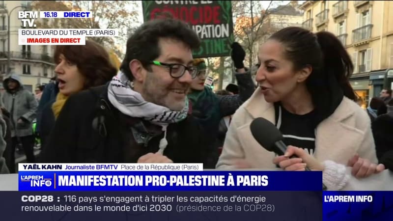 Un cortège interconfessionnel à la manifestation parisienne pour un cessez-le-feu entre Israël et Gaza