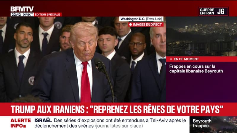 Iran: Donald Trump invite les Gardiens de la Révolution "à déposer les armes sinon ils vont tous être tués"