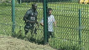 Benjamin Mendy à Lorient, le 19 juillet 2023