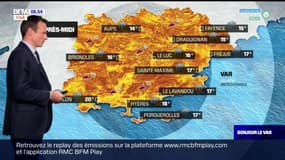 Météo Toulon-Var: des rafales de vent ce vendredi avec de la pluie