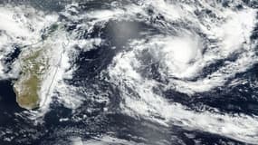 Le cyclone Berguitta.